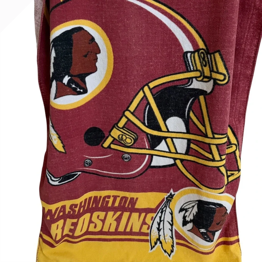 Washington Redskins NFL Football Helmet Logo Beach Towel Large Red Yellow‎